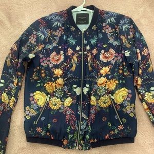 Zara floral jacket
